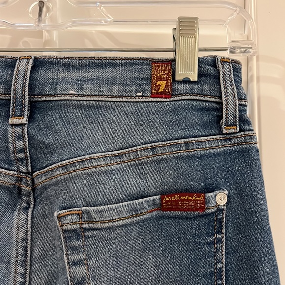 7 For All Mankind Raw Hem Jeans - Picture 4 of 6